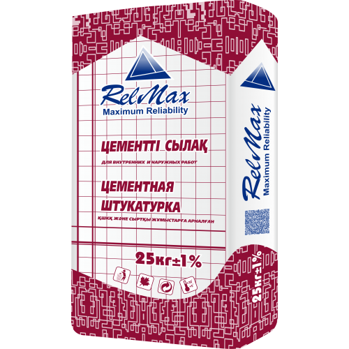 Штукатурка цементная RelMax (ШВ) - Изображение #1, Объявление #1701828