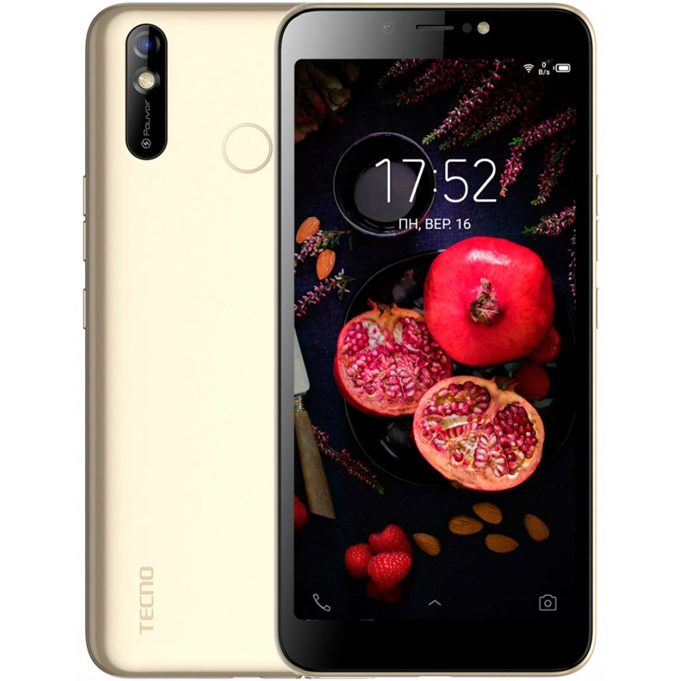 смартфон Tecno Pouvoir 3 Air 1/16GB Champagne Gold - Изображение #1, Объявление #1709003