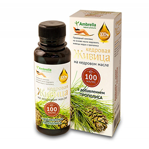 Живица кедровая на кедровом масле 30%, 100 мл. - Изображение #1, Объявление #1730217