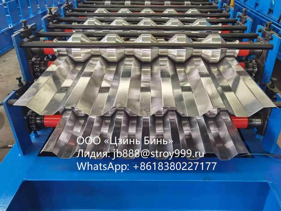 Двухярсная (сдвоенная) линия для производства профнастила HC35-C44 - Изображение #1, Объявление #1730847