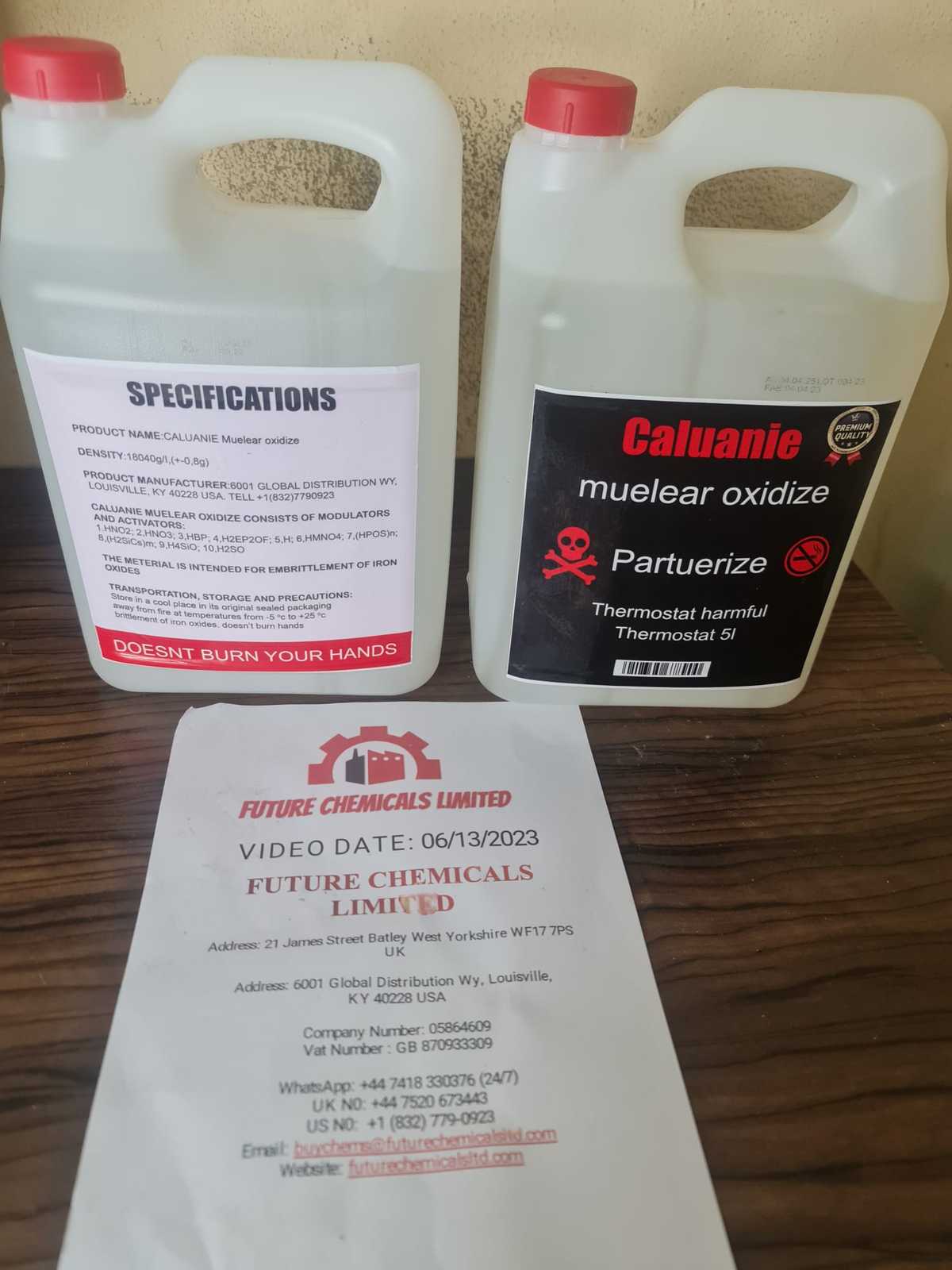 Производитель Caluanie Muelear - Изображение #1, Объявление #1740620