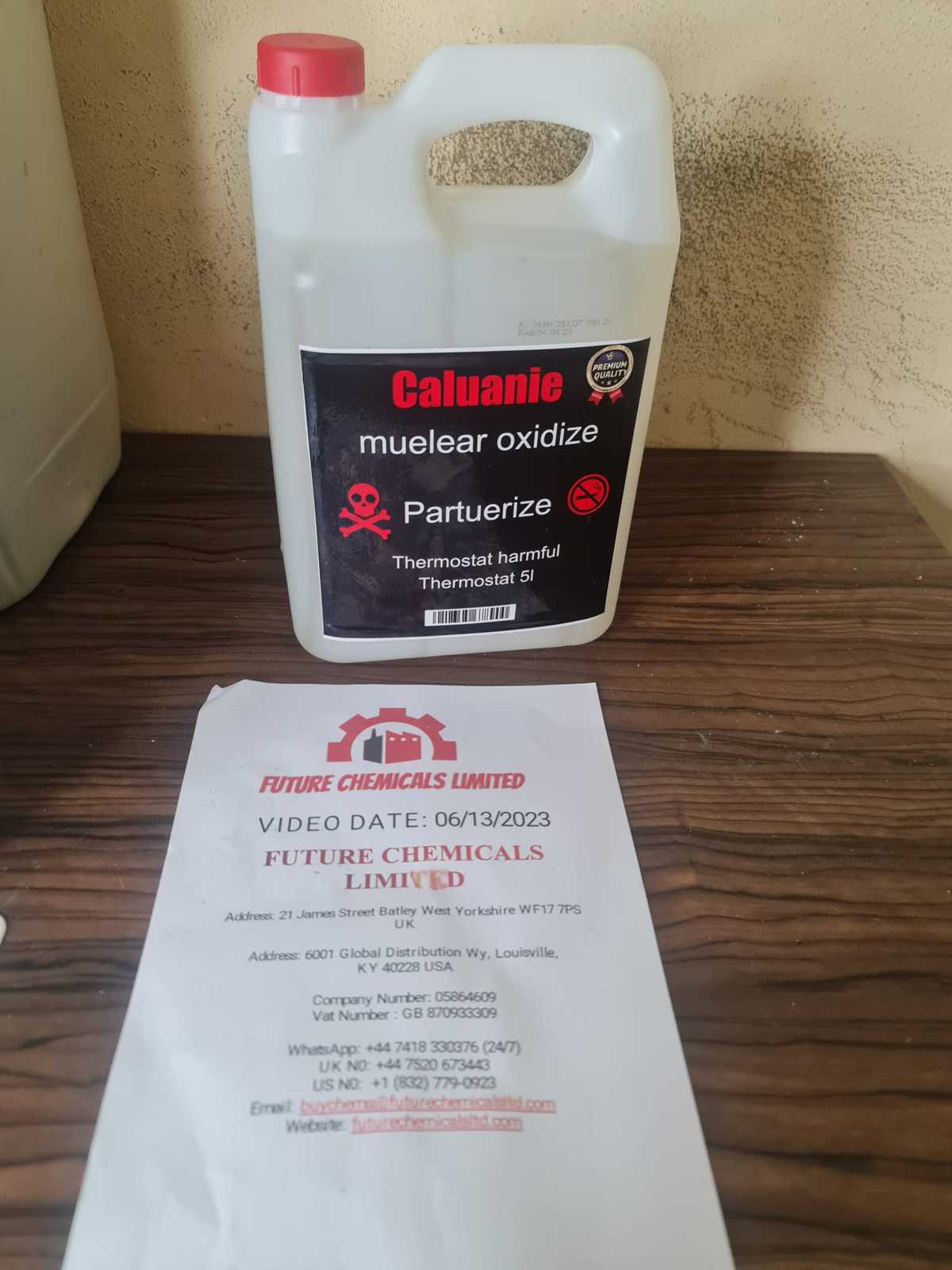 Продажа Caluanie Muelear Oxidize - Изображение #1, Объявление #1740621