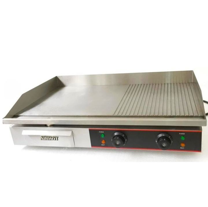 Поверхность Жарочная AIRHOT GE-730/FG 730х515х245мм, 220В, 4,4кВт, комбинированн - Изображение #1, Объявление #1743510