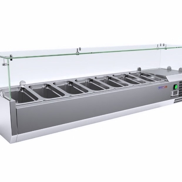 Витрина холодильная настольная COOLEQ VRX 1500/380	Настольная холодильная витрин - Изображение #1, Объявление #1743807