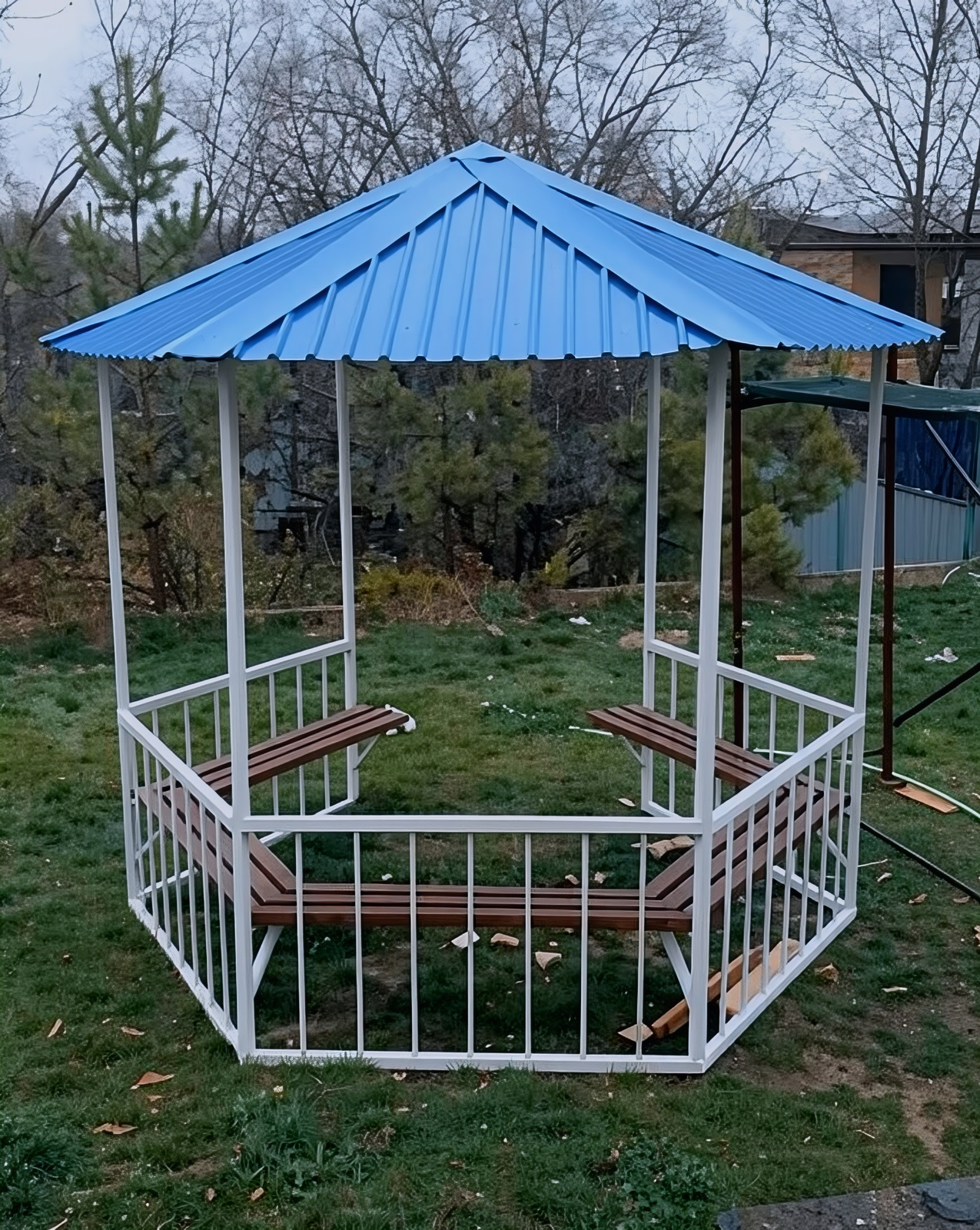 Беседки под ключ: Алматы, Талдыкорган, Конаев. Гарантия - Изображение #1, Объявление #1752919