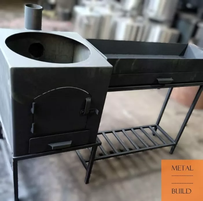 Мангалы с печью под ключ: Алматы, Талдыкорган, Конаев. Гарантия - Изображение #1, Объявление #1753255