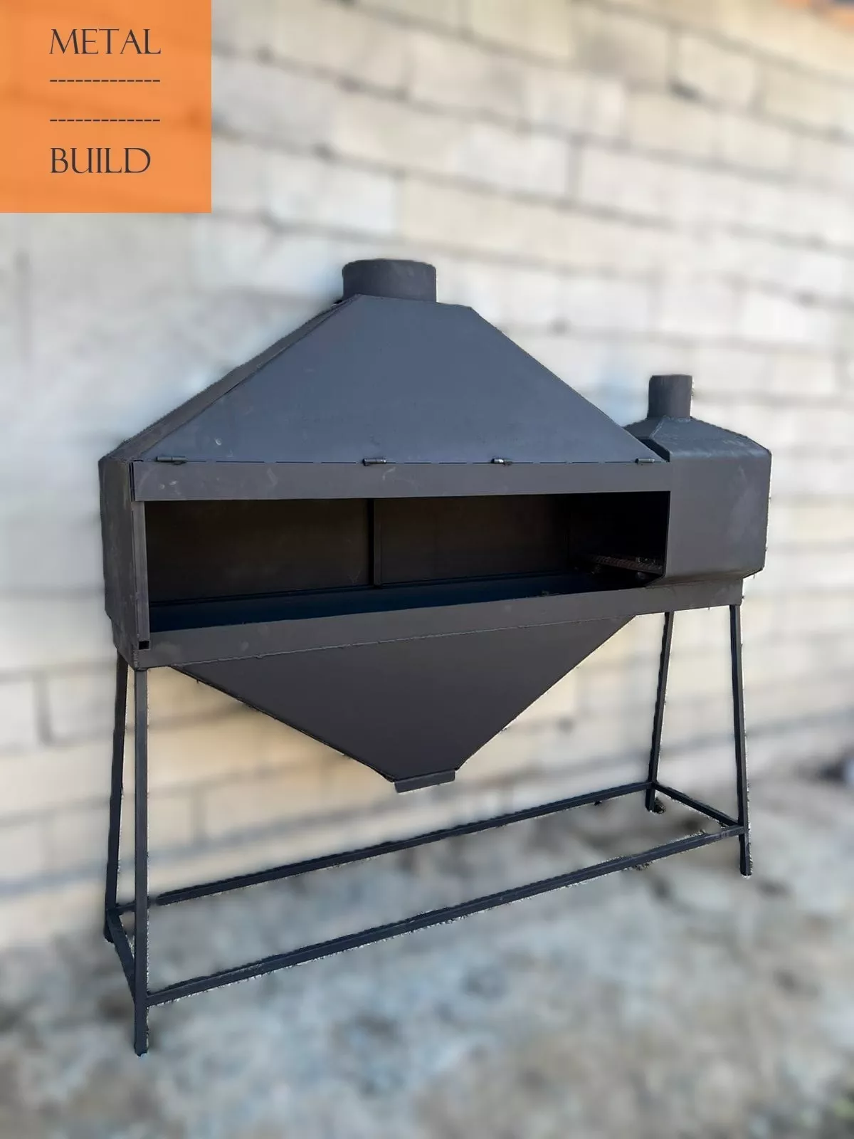 Мангалы с вытяжкой под ключ: Алматы, Талдыкорган, Конаев. Гарантия - Изображение #1, Объявление #1753258