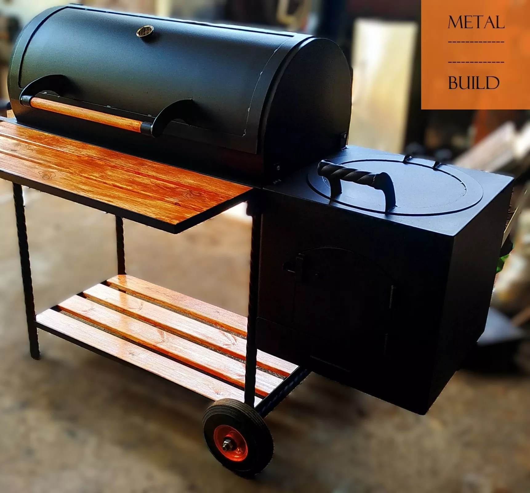 Смокеры (барбекю-коптильни) под ключ: Алматы, Талдыкорган, Конаев. Гарантия - Изображение #1, Объявление #1753259