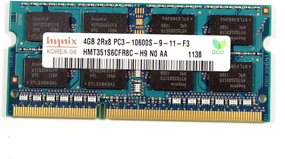 Оперативная память ноутбука DDR3 Hynix-4Gb-1333Mhz. - Изображение #1, Объявление #1753665