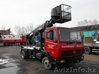 Автовышка на базе MERSEDES 814, 1996 г, 31500$, дизель, объём 6000 см.куб. - Изображение #1, Объявление #245517