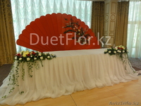 Оформление свадьбы,юбилея,конференции,коропратива живыми цветами, ткан - Изображение #4, Объявление #315425