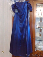 Вечернее платье, синее, пр-во Москва - Изображение #2, Объявление #505987