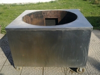 Продам большой узбекский чугунный казан с очагом из нержавеющей стали - Изображение #3, Объявление #520916