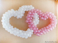 Красивое оформление свадьбы в Алматы. Заказать гелиевые шары на свадьбу. - Изображение #2, Объявление #598644