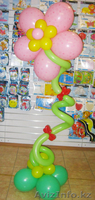 Оформление на детский праздник в Алматы. Заказать гелиевые шары. - Изображение #3, Объявление #598628