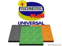 Напольное покрытие из резиновой крошки в виде плит TECHNOTEC PLUS UNIVERSAL - Изображение #1, Объявление #259938