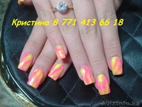 Милые дамы!!!!! Профессиональное наращивание ногтей. Дизайн.  - Изображение #9, Объявление #571353