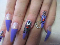 наращивание акриловых ногтей на джамбула айманова - Изображение #1, Объявление #752965