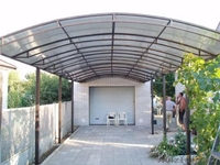 Навесы с полигалью, ангары, ворота, заборы, установка автоматики и консольной си - Изображение #1, Объявление #824989