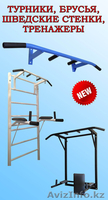 Турники, тренажеры, шведские лестницы, брусья в Алматы - Изображение #1, Объявление #874565