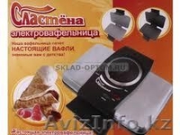 Вафельница электрическая с керамическим покрытием, электровафельница - Изображение #1, Объявление #876689