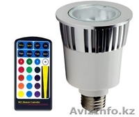 5 Вт = 40 Вт (эквив-ент), E27, RGB, 220-240В - Изображение #1, Объявление #917882