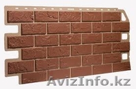 Фасадная панель  кирпичного вида (467 мм. Х 1113 мм., S=0,44 m2), цвета в асс - Изображение #2, Объявление #919079