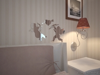 Зеркальные силуэты - интерьерный декор - Изображение #1, Объявление #1004503