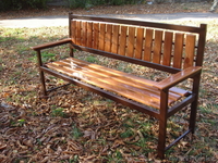 красивые кованные лавочки скамейки ручной работы - Изображение #7, Объявление #1048986