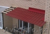 Ремонт замена крыши балконного козырька в алматы - Изображение #2, Объявление #1070595