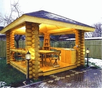 Строительство деревянных беседок г. Алматы с пожизненной гарантией на все матери - Изображение #4, Объявление #1102512