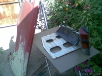 Subaru Leone задний фонарь правый, щиток приборов, защита картера, крыло - Изображение #3, Объявление #1115290