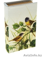 Шкатулка-книга шёлк "Синички" - Изображение #1, Объявление #1133122