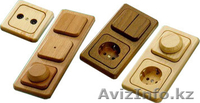Акция! Деревянные немецкие выключатели по 2 000тг! + рамка в подарок! - Изображение #1, Объявление #1182763