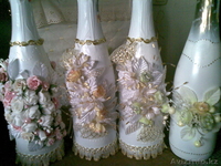 Оформление бутылок и бокалов для любых торжеств - Изображение #1, Объявление #1181779