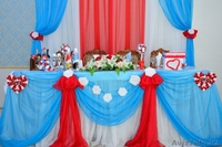 Свадебное оформление, украшение банкетного зала - Изображение #1, Объявление #1171055