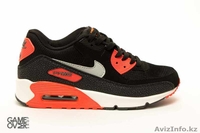 Nike Air Max 90 Black/Grey/Coral - Изображение #1, Объявление #1243412