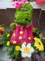 букет цветов, композиция бегемотик, доставка по алматы - Изображение #1, Объявление #1251427