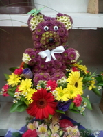 букет цветов, композиция бегемотик, доставка по алматы - Изображение #2, Объявление #1251427