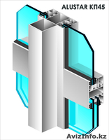 АЛЮМИНИЕВЫЙ ПРОФИЛЬ  ДЛЯ  СИСТЕМ  ВНУТРЕННИХ ПЕРЕГОРОДОК - Изображение #1, Объявление #925670