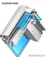 АЛЮМИНИЕВЫЙ ПРОФИЛЬ ДЛЯ СВЕТОПРОЗРАЧНЫХ ФАСАДНЫХ КОНСТРУКЦИЙ - Изображение #2, Объявление #925668