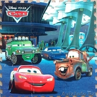 Безопасный комфортный детский коврик-пазл двухсторонний 46145 - Изображение #1, Объявление #1291276