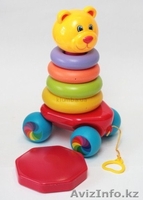 Каталка пирамидка мишка Яркая 34305 - Изображение #2, Объявление #1290502