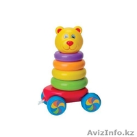 Каталка пирамидка мишка Яркая 34305 - Изображение #1, Объявление #1290502