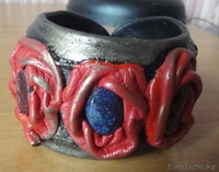 продам кожаные ободки и браслеты ручной работы - Изображение #8, Объявление #1292257