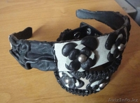 продам кожаные ободки и браслеты ручной работы - Изображение #4, Объявление #1292257