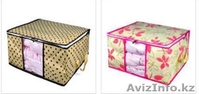 Органайзер для хранения одеял и подушек горошек и листик 41106 - Изображение #2, Объявление #1293179