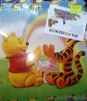 Безопасный комфортный детский коврик-пазл двухсторонний 46145 - Изображение #4, Объявление #1291276