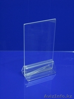 Менюхолдеры A6 двухстороние. Изготовление менюхолдеров, подставок под меню. - Изображение #1, Объявление #1288422