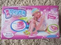 Утюг музыкальный розовый на батарейках с вибрацией 43264 - Изображение #1, Объявление #1290500